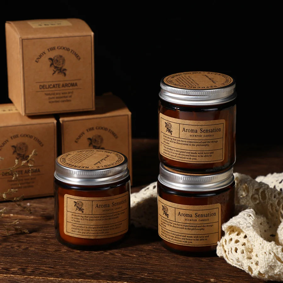 Amber Ritual Candle