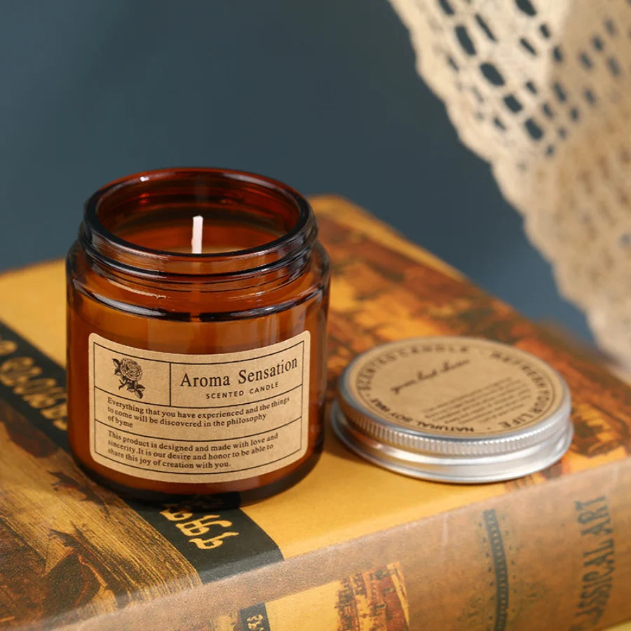 Amber Ritual Candle