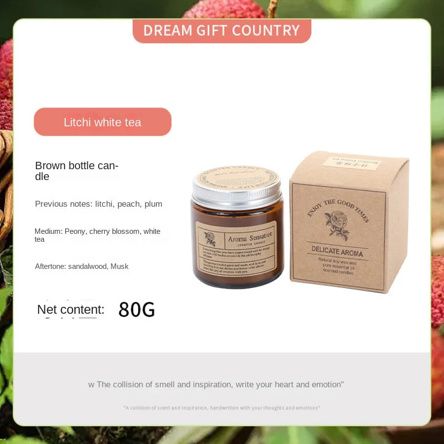 Amber Ritual Candle